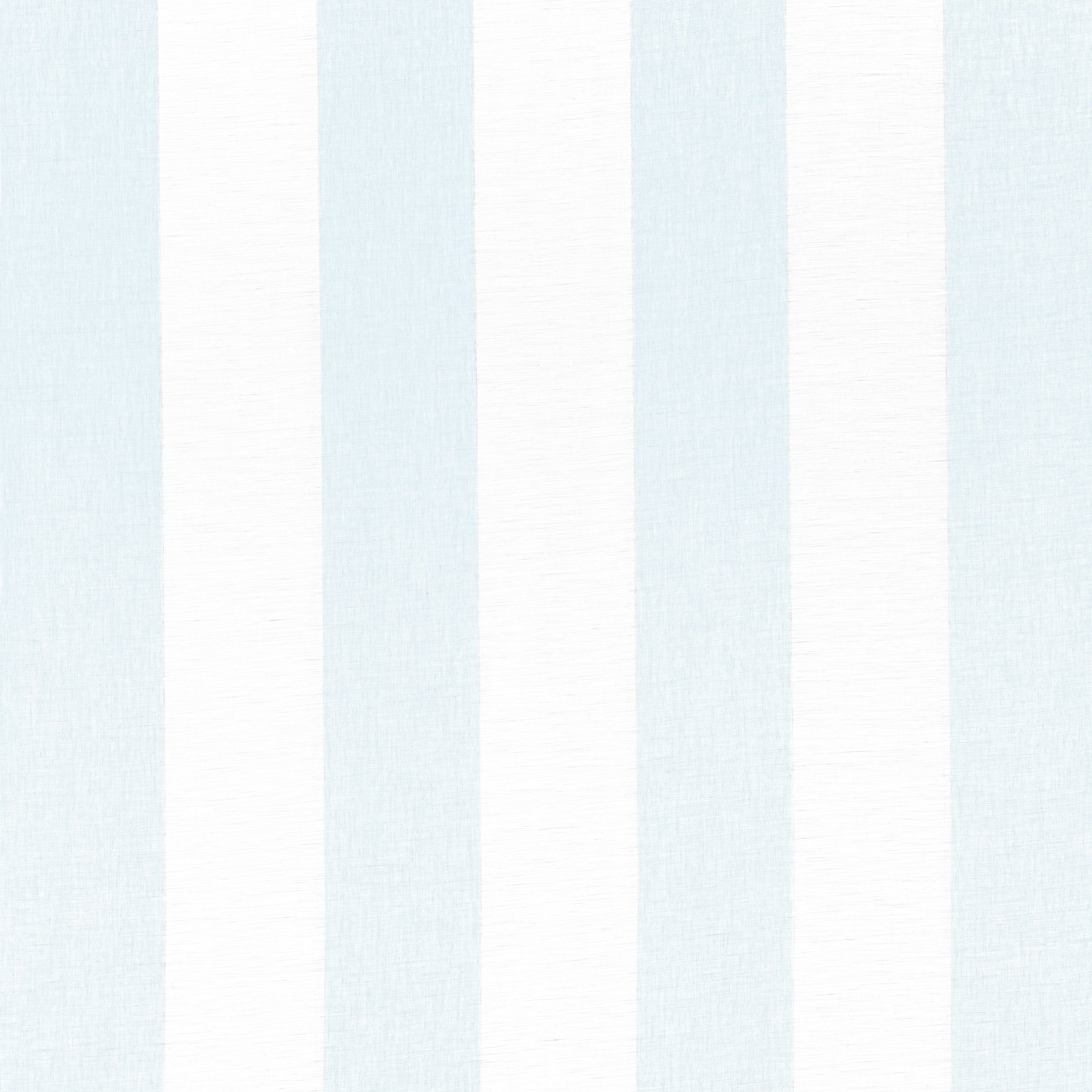 Newport Stripe fabric in glacier and white color - pattern number FWW8209 - by Thibaut in the Aura collection