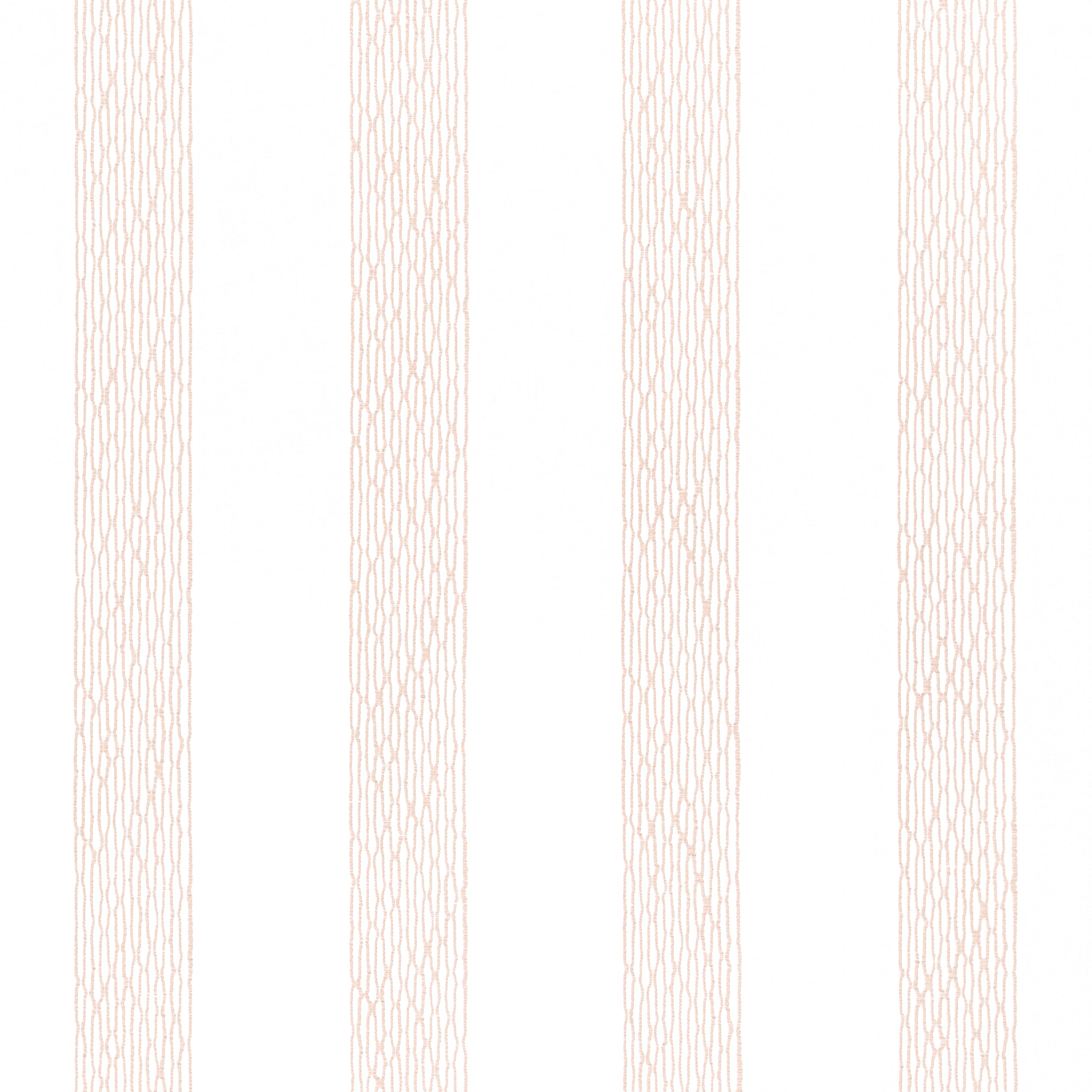 Cypress Stripe fabric in clay color - pattern number FWW8265 - by Thibaut in the Aura collection
