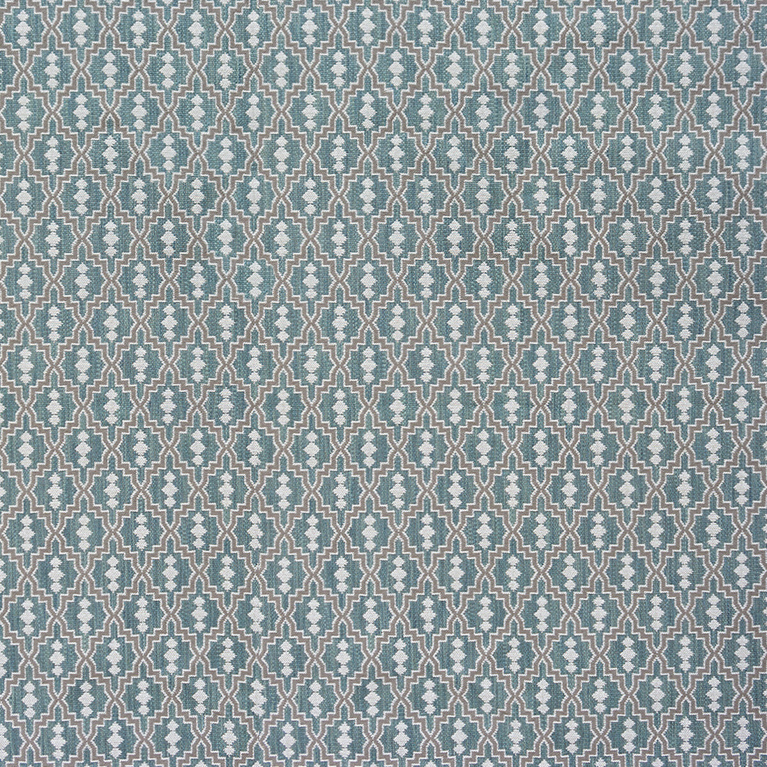 Aztec fabric in agua color - pattern GDT5152.010.0 - by Gaston y Daniela in the Gaston Rio Grande collection