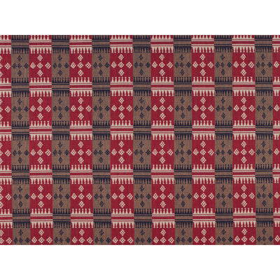 Santa Fe fabric in rojo/azul color - pattern GDT5153.008.0 - by Gaston y Daniela in the Gaston Uptown collection