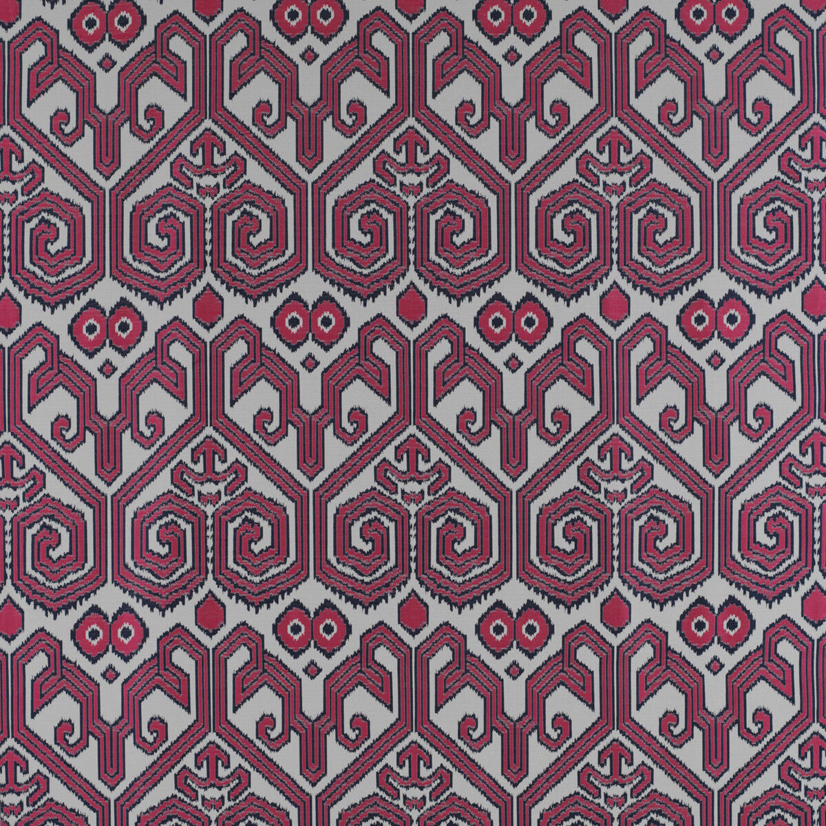 Serrano fabric in rosa/marino color - pattern GDT5196.003.0 - by Gaston y Daniela in the Madrid collection