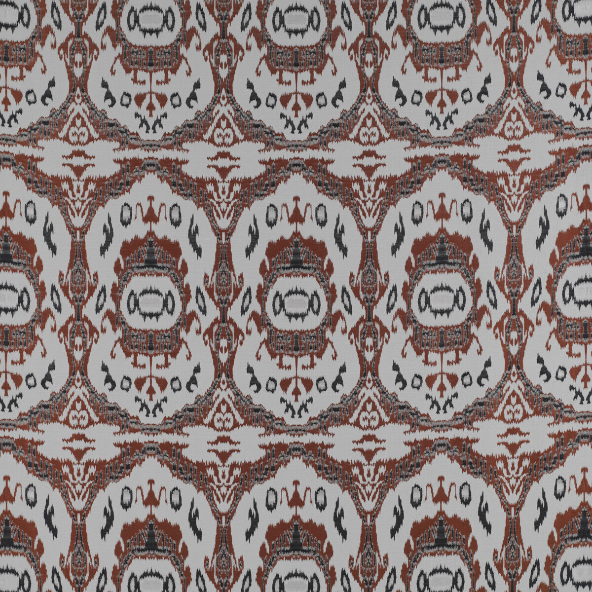 Goya fabric in cobre/antraci color - pattern GDT5197.007.0 - by Gaston y Daniela in the Madrid collection