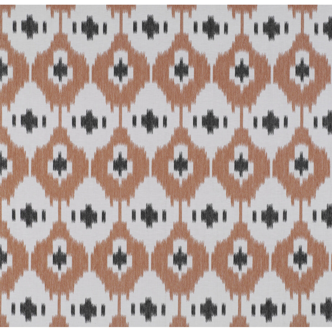 Panarea fabric in ladrillo/onyx color - pattern GDT5315.005.0 - by Gaston y Daniela in the Tierras collection