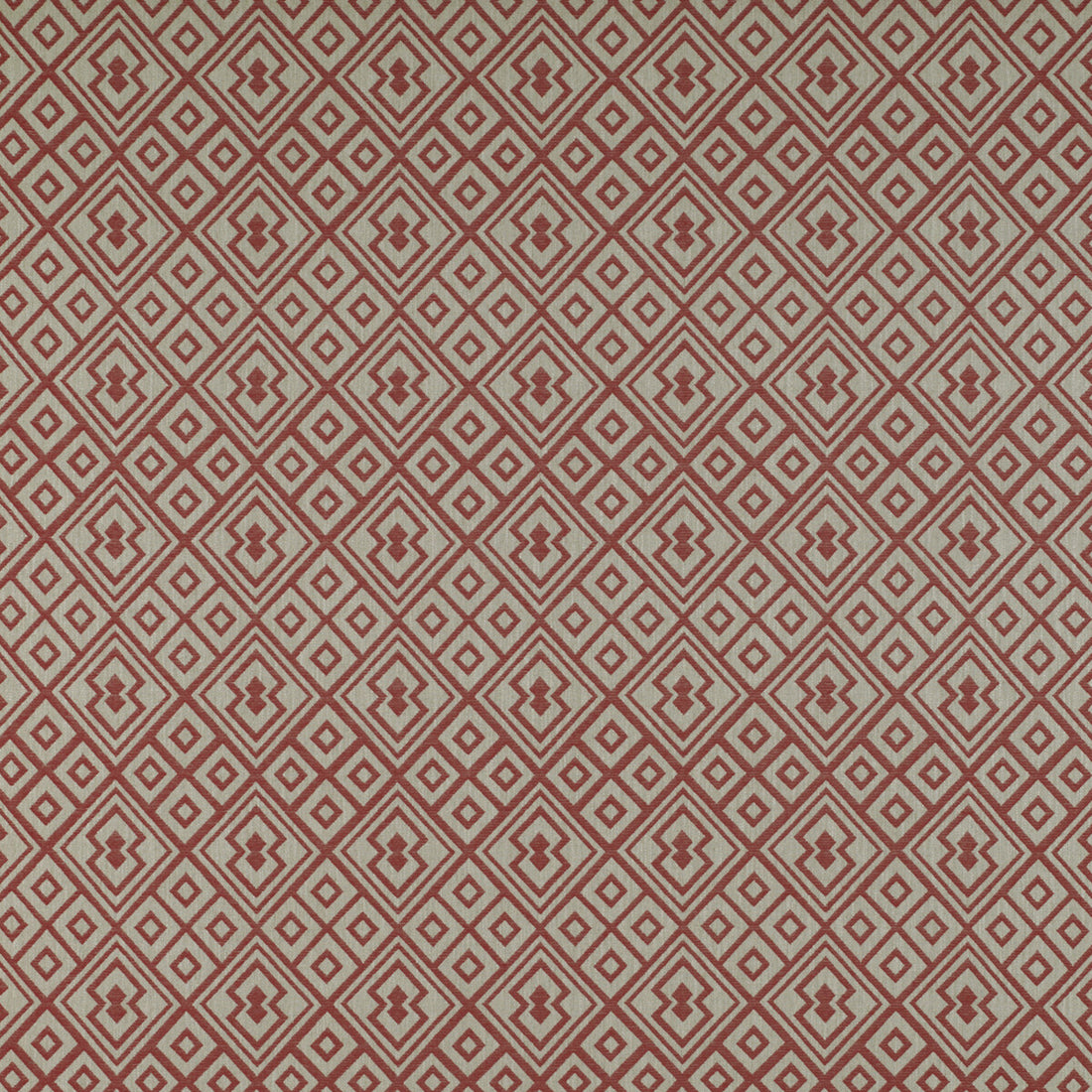 Bergamo fabric in rojo color - pattern GDT5325.004.0 - by Gaston y Daniela in the Tierras collection