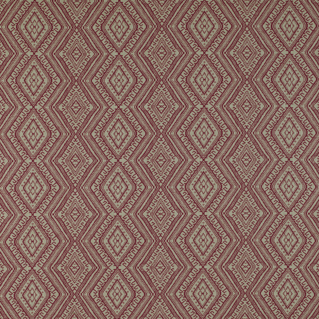 Milan fabric in rojo color - pattern GDT5326.004.0 - by Gaston y Daniela in the Tierras collection