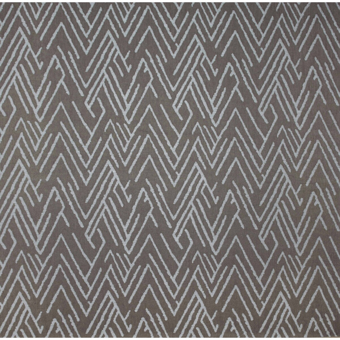 Burundi fabric in marron color - pattern GDT5375.1.0 - by Gaston y Daniela in the Gaston Africalia collection