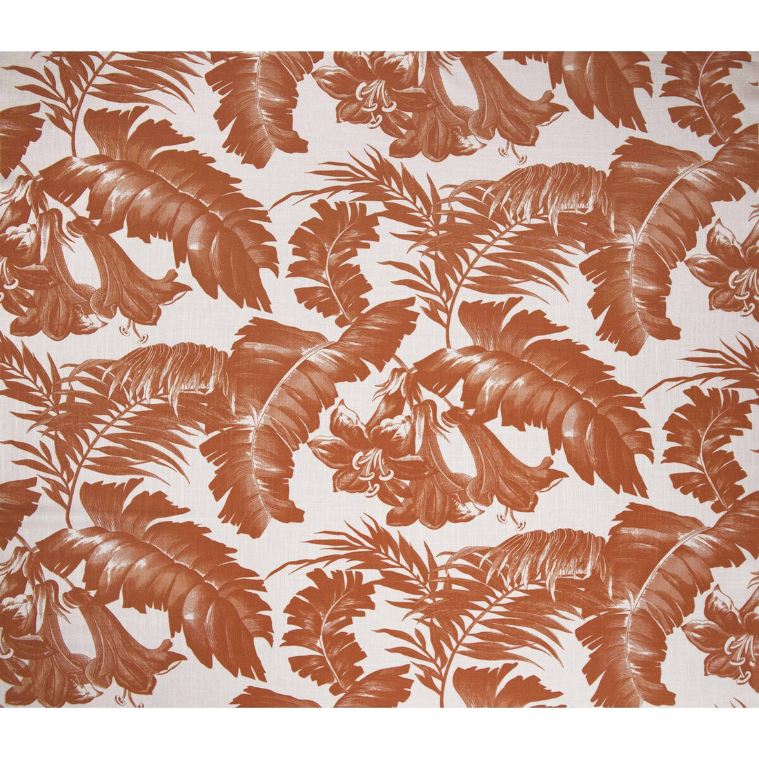Plantation fabric in naranja color - pattern GDT5401.1.0 - by Gaston y Daniela in the Gaston Africalia collection