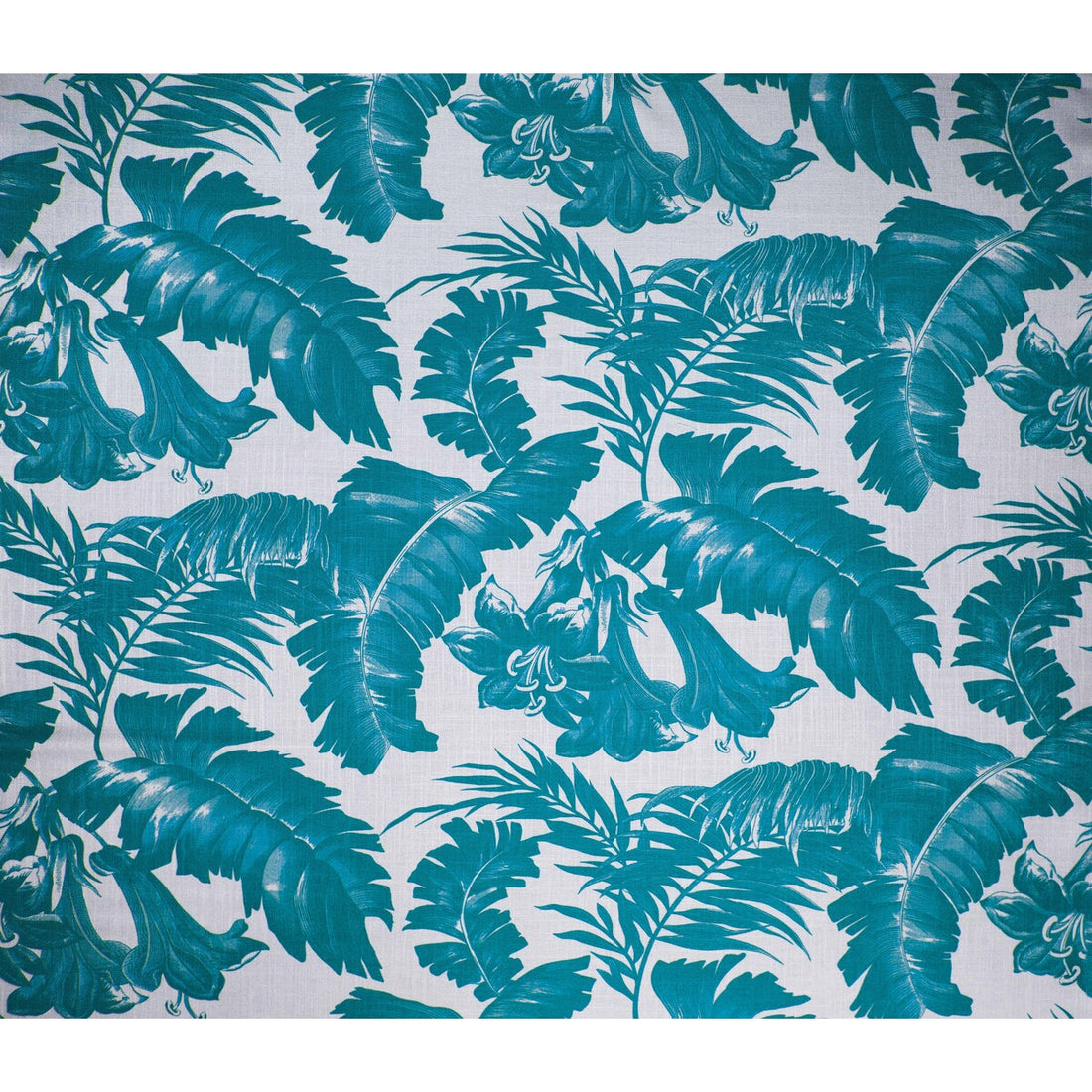 Plantation fabric in azul oceano color - pattern GDT5401.3.0 - by Gaston y Daniela in the Gaston Africalia collection