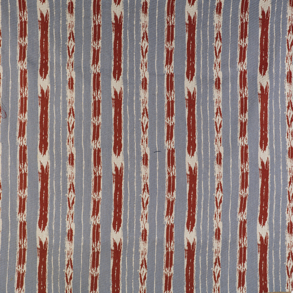 Bandas fabric in azul cielo/rojo color - pattern GDT5497.004.0 - by Gaston y Daniela in the Gaston Libreria collection