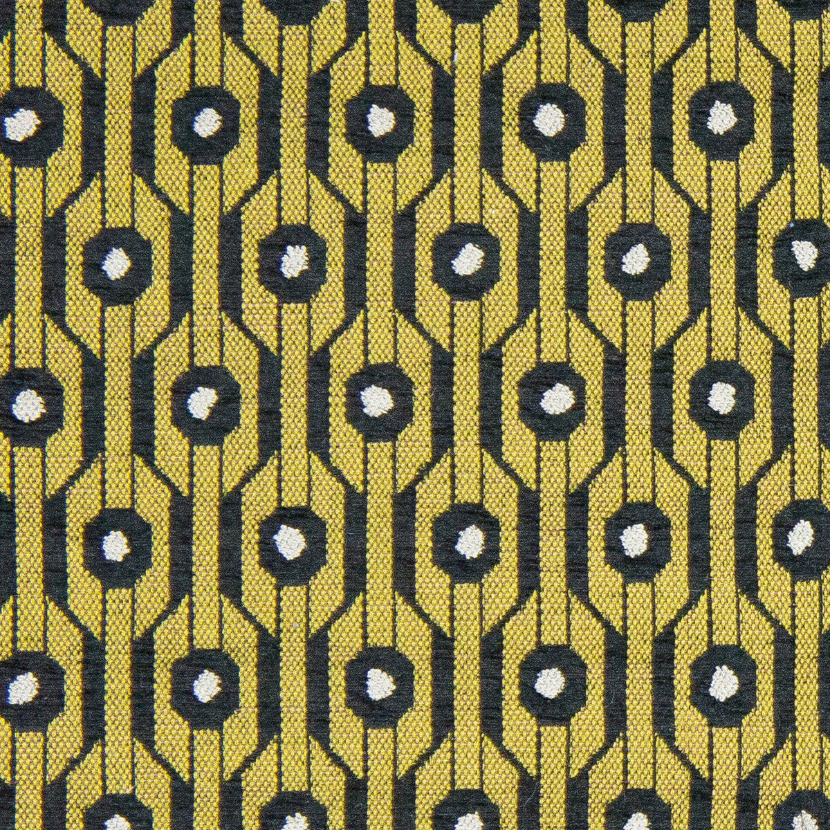 Almirante fabric in mostaza color - pattern GDT5576.003.0 - by Gaston y Daniela in the Gaston Nuevo Mundo collection
