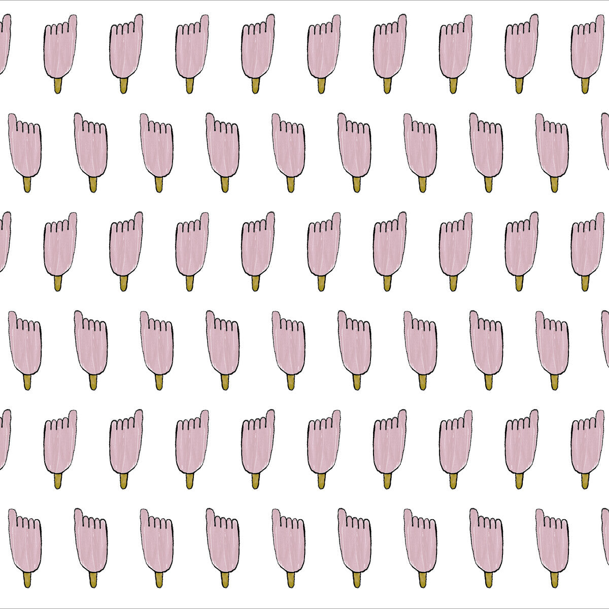 Frigopie fabric in white/pink/olive green color - pattern GDT5607.001.0 - by Gaston y Daniela in the Gaston Algo De Jaime collection