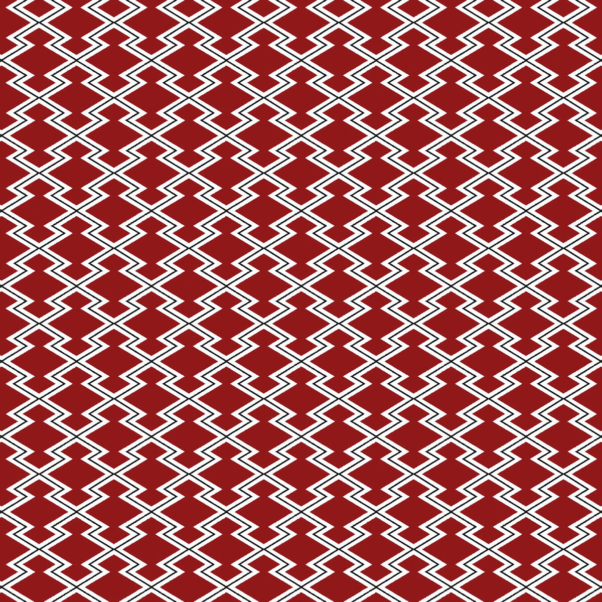 Hayami fabric in rojo color - pattern GDT5625.001.0 - by Gaston y Daniela in the Gaston Japon collection