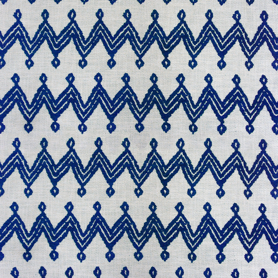 Navajo fabric in azul color - pattern GDT5653.003.0 - by Gaston y Daniela in the Gaston Rio Grande collection