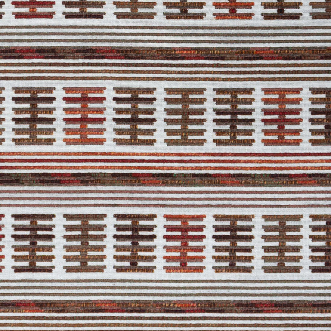 Toro Sentado fabric in teja color - pattern GDT5657.002.0 - by Gaston y Daniela in the Gaston Rio Grande collection