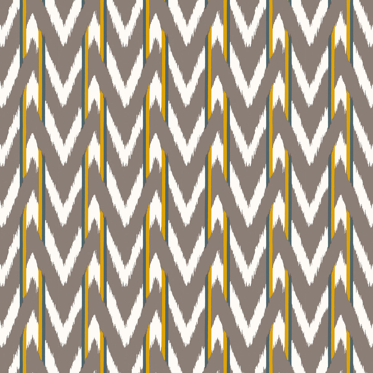 Cala D Or fabric in marron ocre color - pattern GDT5678.002.0 - by Gaston y Daniela in the Gaston Maiorica collection