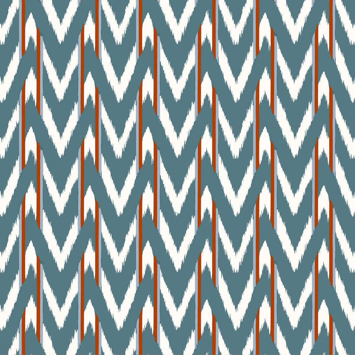 Cala D Or fabric in azul teja color - pattern GDT5678.003.0 - by Gaston y Daniela in the Gaston Maiorica collection