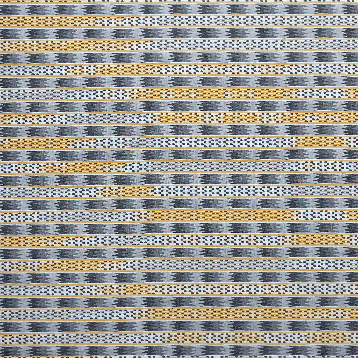 Efeso fabric in black ocre color - pattern number GDT5788.004.0 - by Gaston y Daniela in the Gaston y Daniela Icaria collection