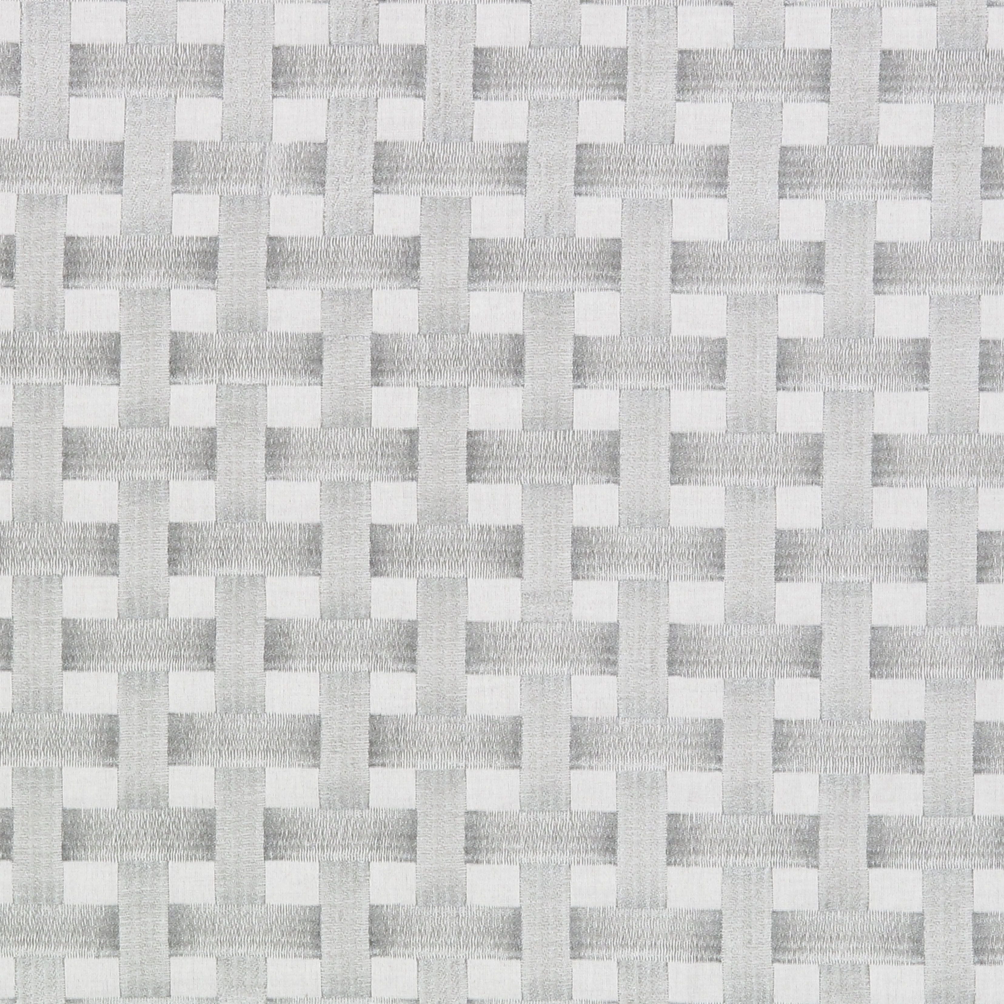 Grillwork fabric in silver color - pattern number GI 00041965 - by Scalamandre in the Old World Weavers collection