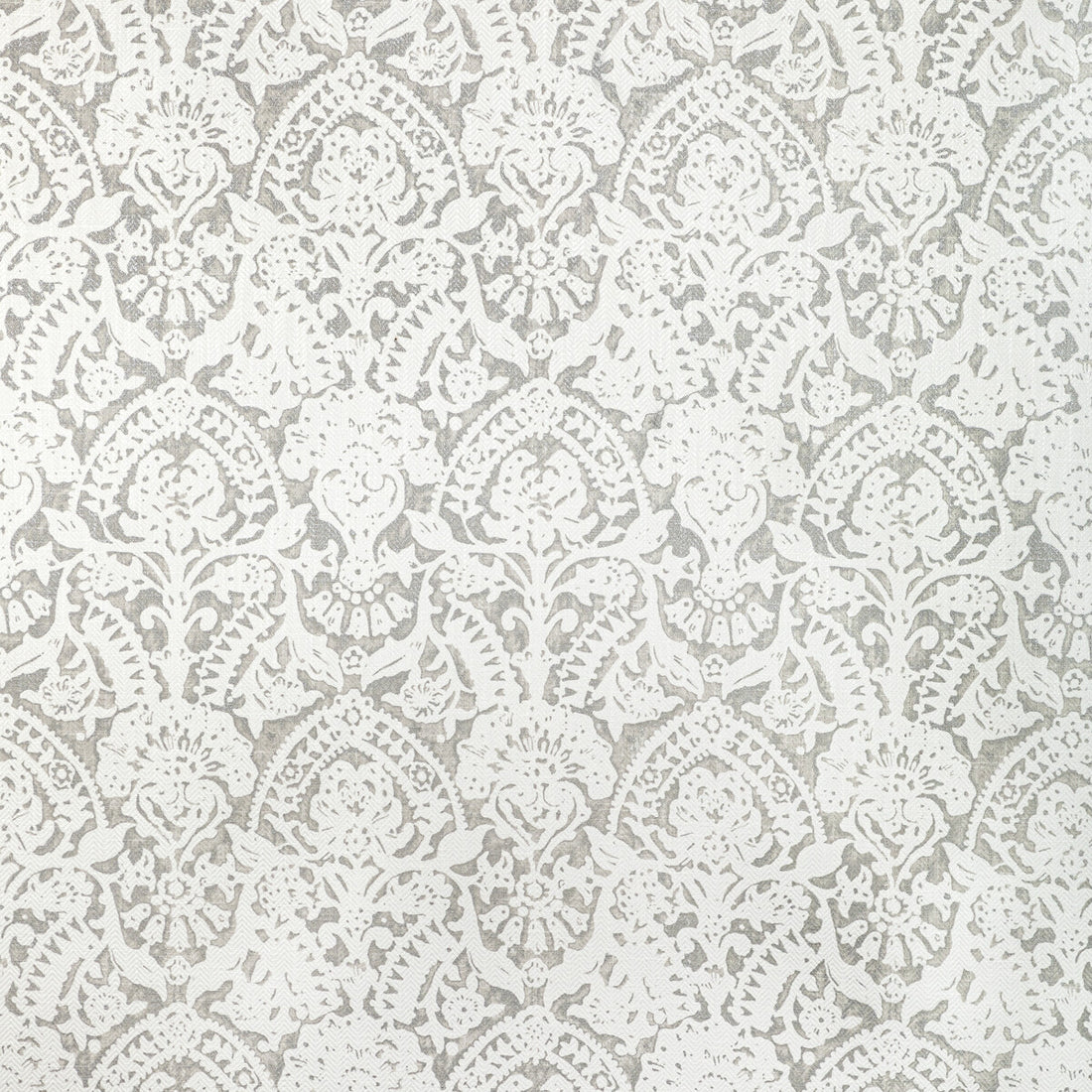 Grandiose fabric in platinum color - pattern GRANDIOSE.11.0 - by Kravet Couture in the Modern Luxe III collection