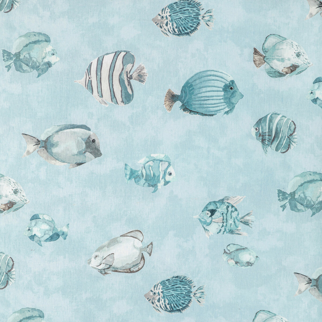 Great Reef fabric in surf color - pattern GREAT REEF.15.0 - by Kravet Design in the Jeffrey Alan Marks Seascapes collection