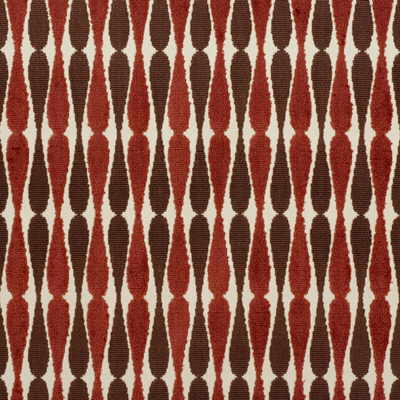Dragonfly fabric in beige/rust color - pattern GWF-2640.24.0 - by Lee Jofa Modern in the Allegra Hicks collection