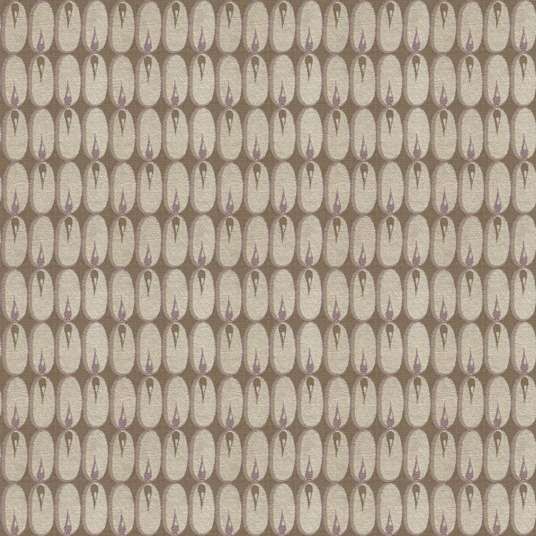 Oval Flame fabric in lilac color - pattern GWF-2924.10.0 - by Lee Jofa Modern in the Allegra Hicks II collection