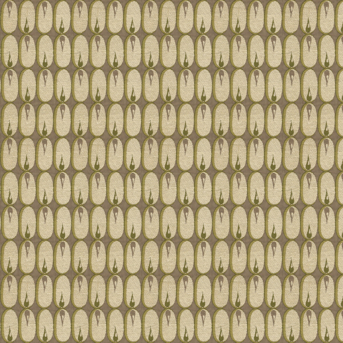 Oval Flame fabric in lime color - pattern GWF-2924.23.0 - by Lee Jofa Modern in the Allegra Hicks II collection