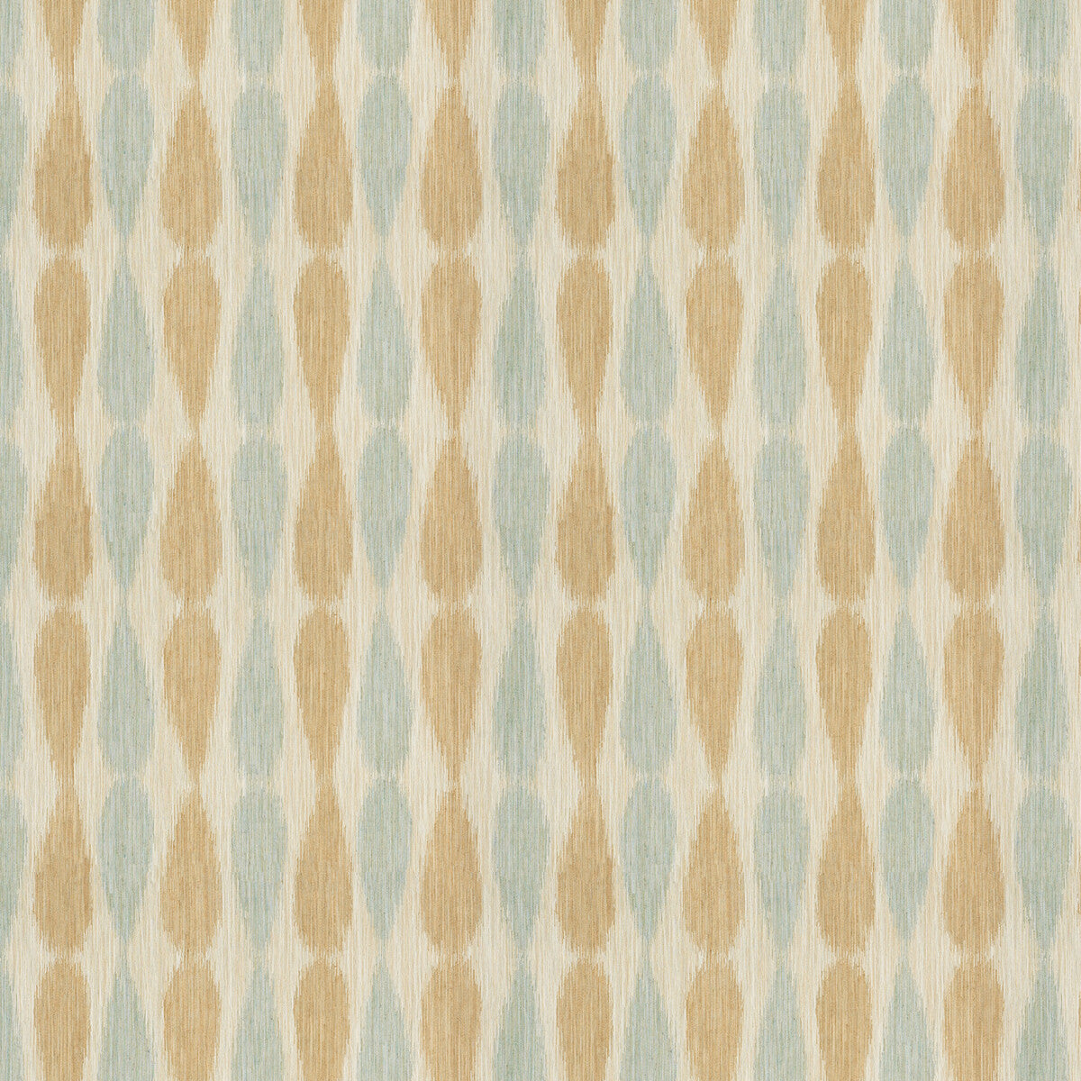 Ikat Drops fabric in aqua color - pattern GWF-2927.13.0 - by Lee Jofa Modern in the Allegra Hicks II collection
