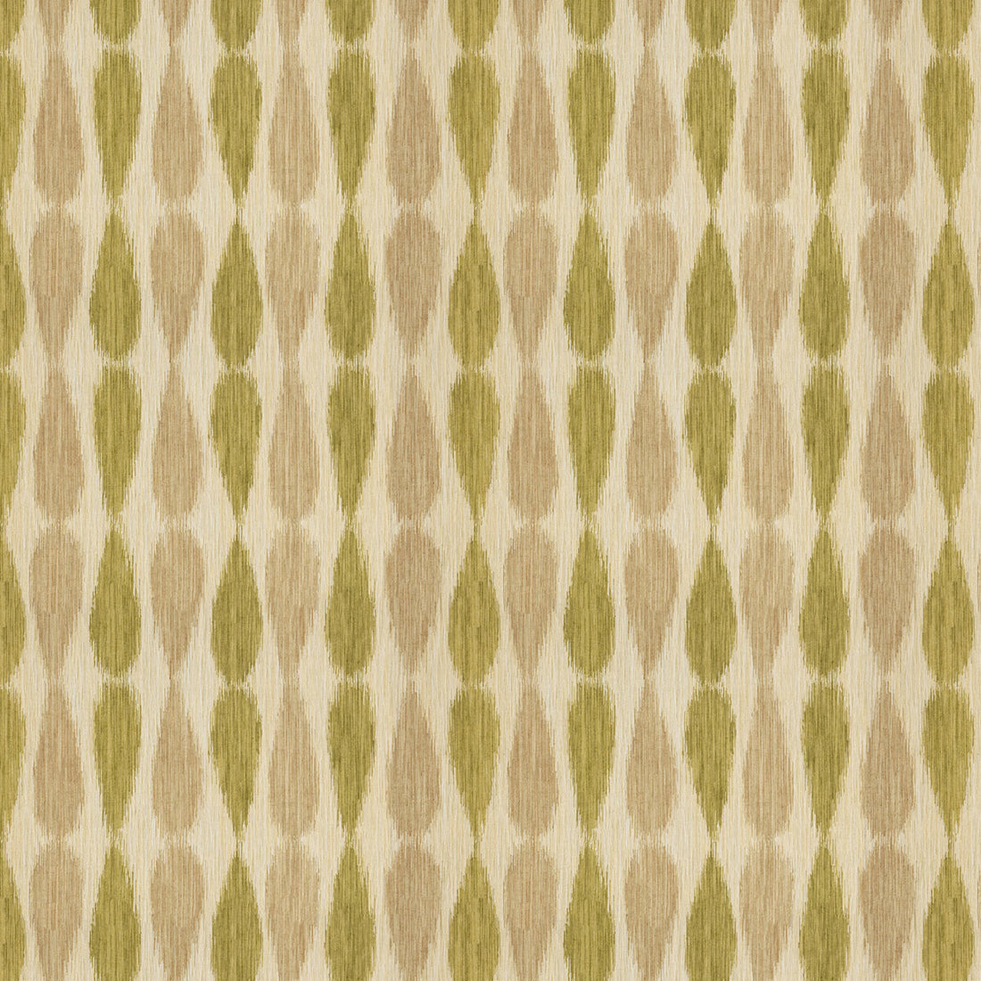 Ikat Drops fabric in lime color - pattern GWF-2927.23.0 - by Lee Jofa Modern in the Allegra Hicks II collection