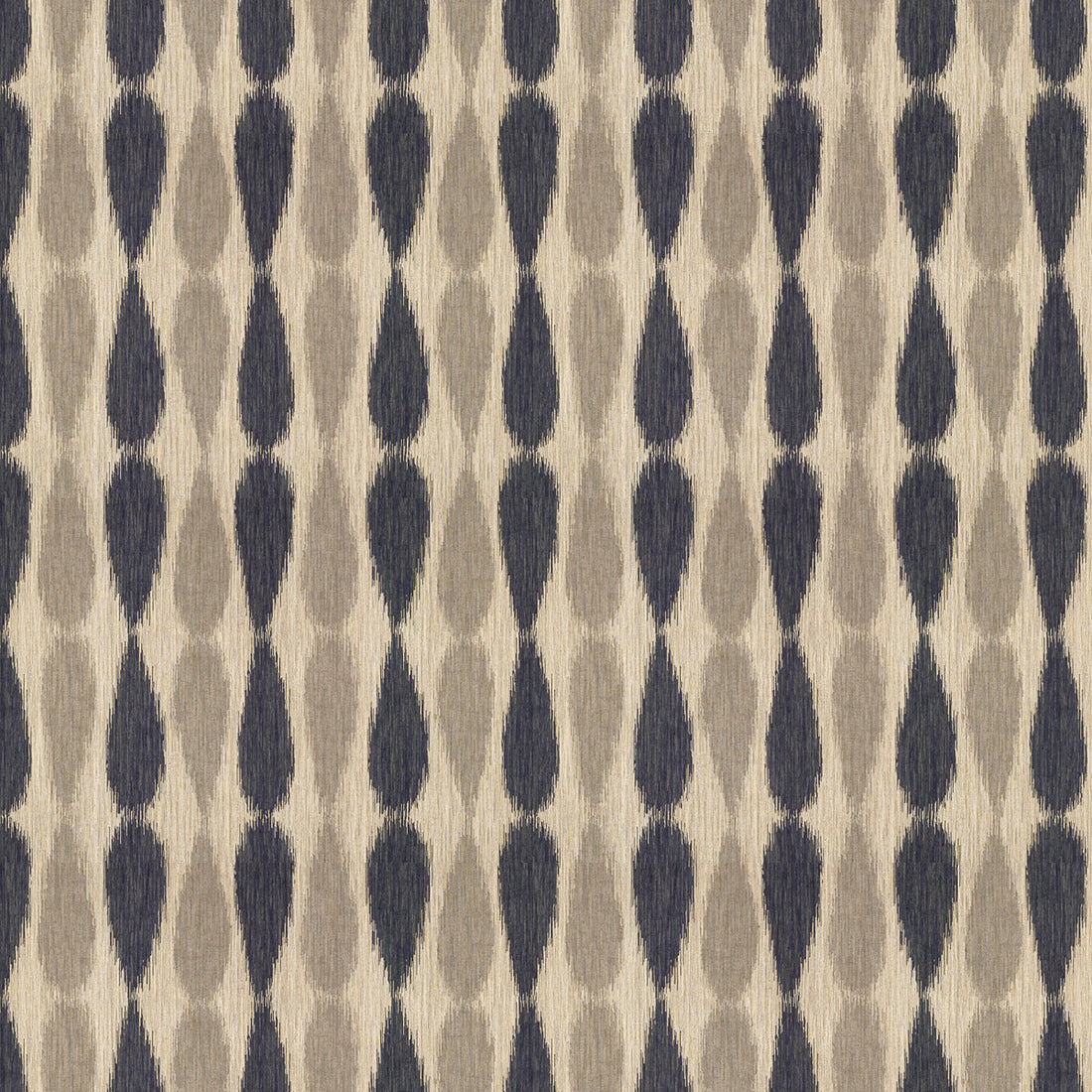 Ikat Drops fabric in midnight color - pattern GWF-2927.511.0 - by Lee Jofa Modern in the Allegra Hicks II collection