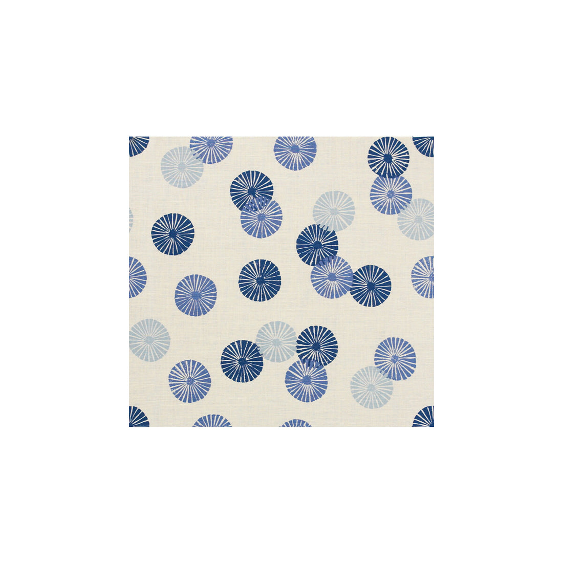 Kasa fabric in blue color - pattern GWF-3004.515.0 - by Lee Jofa Modern in the Silhouette Prints collection