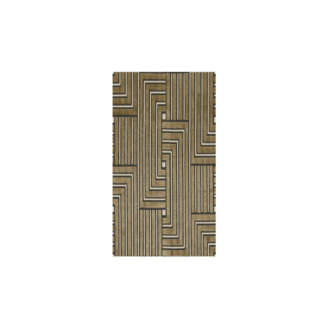 Louvered Maze fabric in linen color - pattern GWF-3041.816.0 - by Lee Jofa Modern in the Ventana Weaves collection
