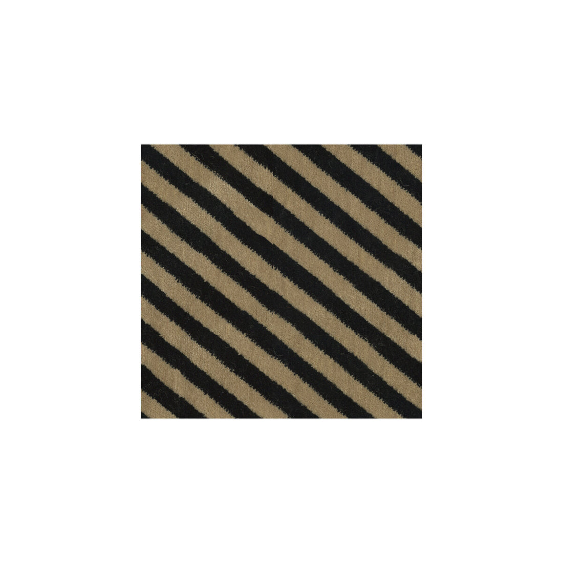 Oblique fabric in beige/noir color - pattern GWF-3050.816.0 - by Lee Jofa Modern in the Kelly Wearstler II collection