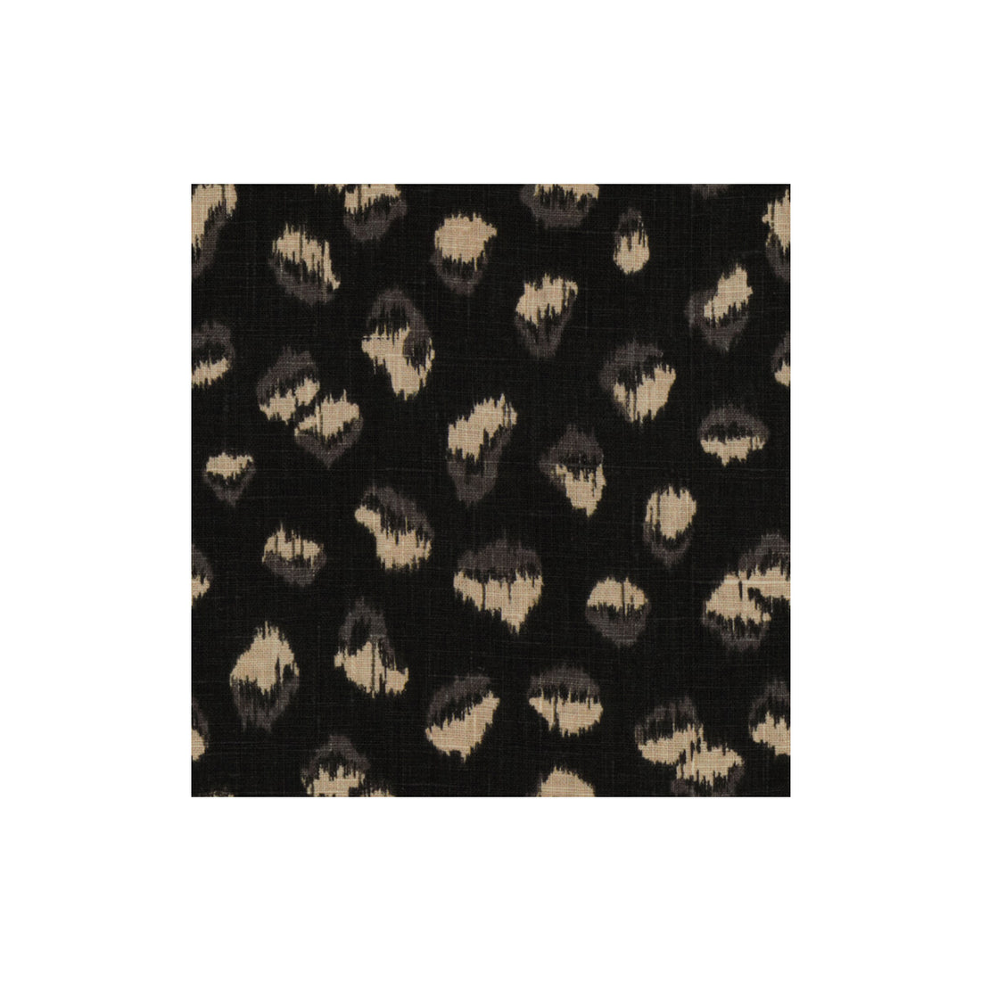 Feline fabric in ebony/beige color - pattern GWF-3106.816.0 - by Lee Jofa Modern in the Kelly Wearstler II collection
