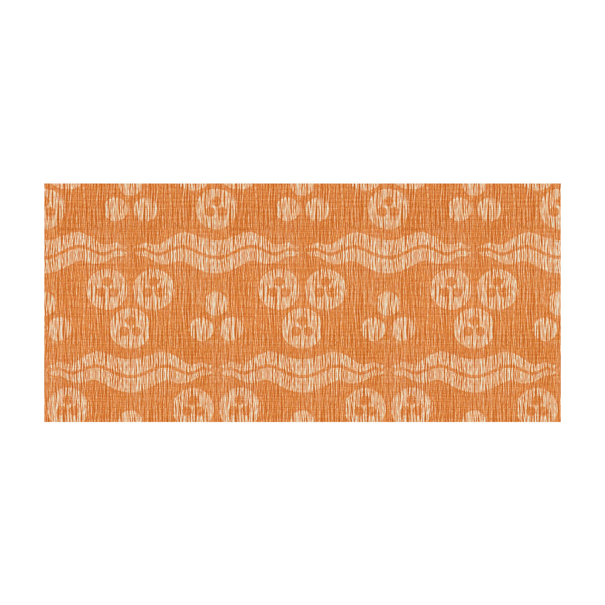 Ragged Sultan fabric in copper color - pattern GWF-3408.12.0 - by Lee Jofa Modern in the Ashley Hicks Textures collection