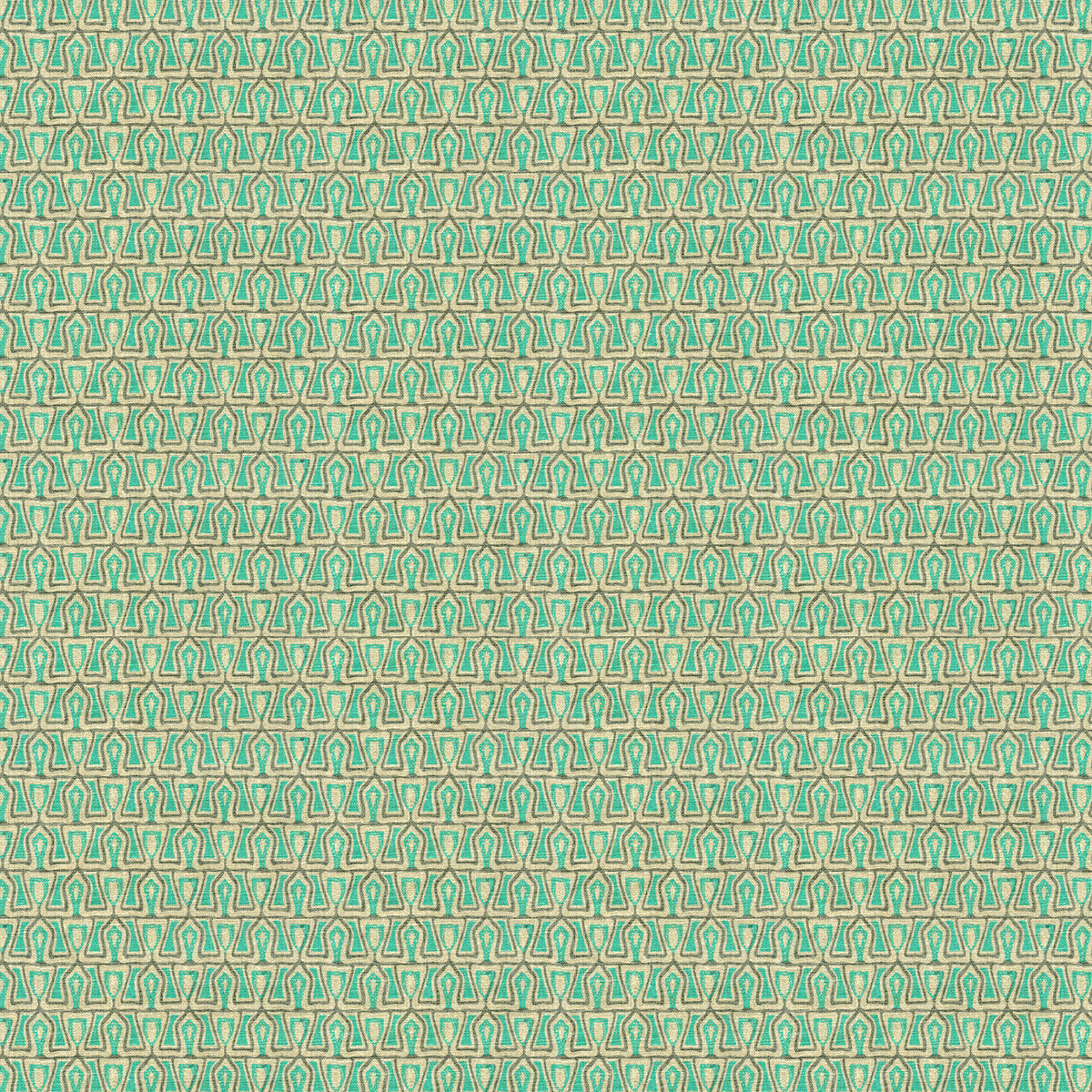 Passage fabric in aqua color - pattern GWF-3505.13.0 - by Lee Jofa Modern in the Allegra Hicks Garden collection