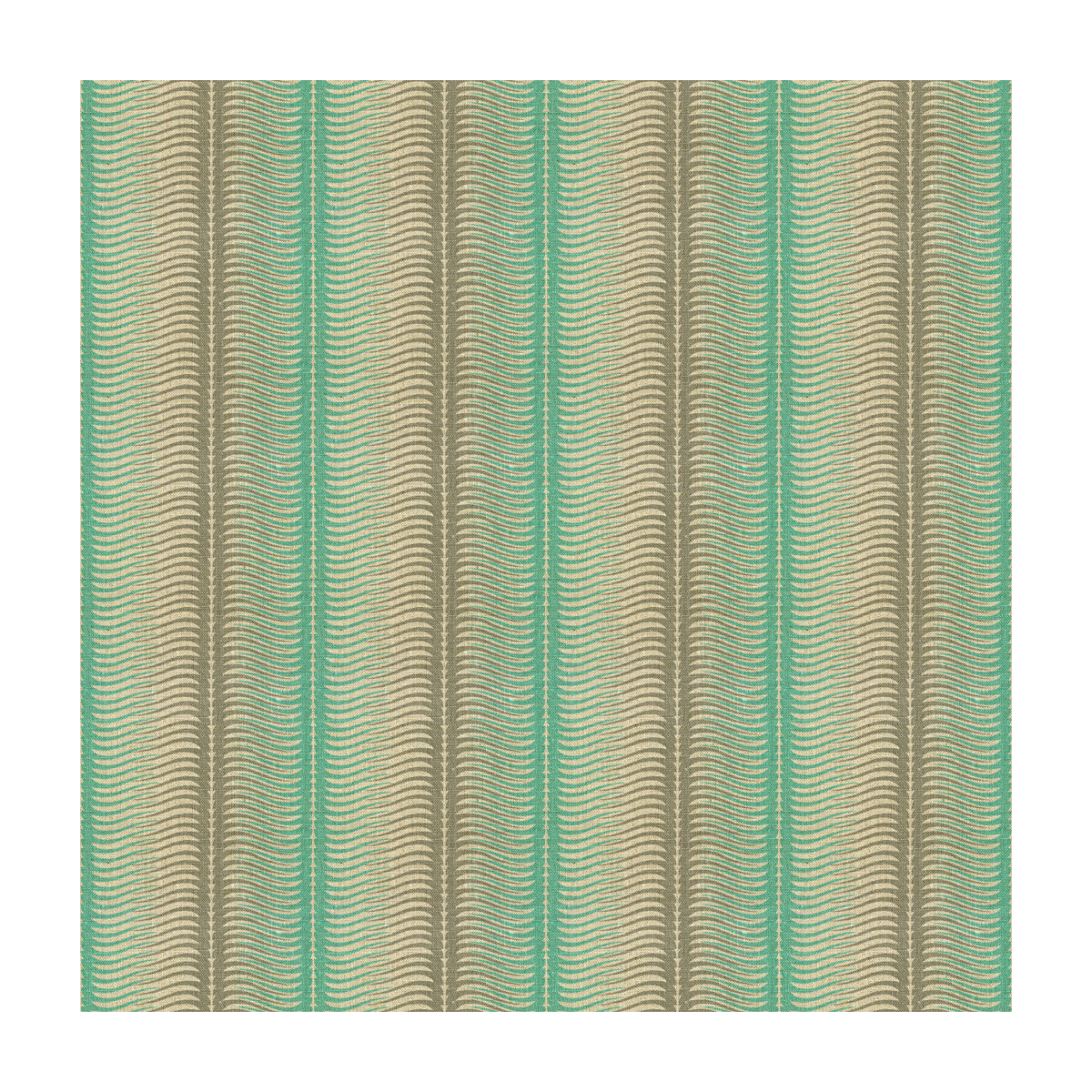 Stripes fabric in aqua color - pattern GWF-3509.13.0 - by Lee Jofa Modern in the Allegra Hicks Garden collection