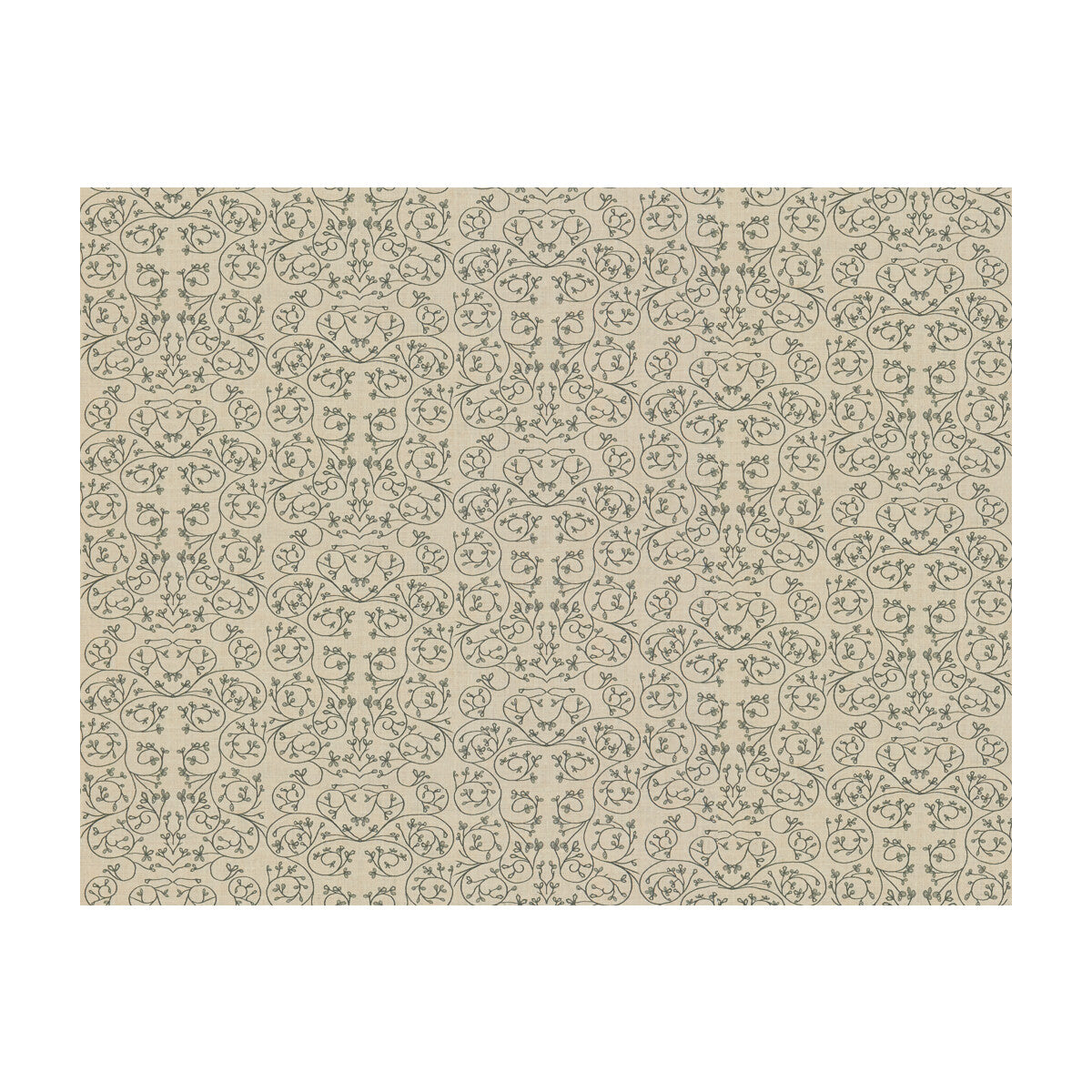 Garden fabric in metal color - pattern GWF-3511.11.0 - by Lee Jofa Modern in the Allegra Hicks Garden collection
