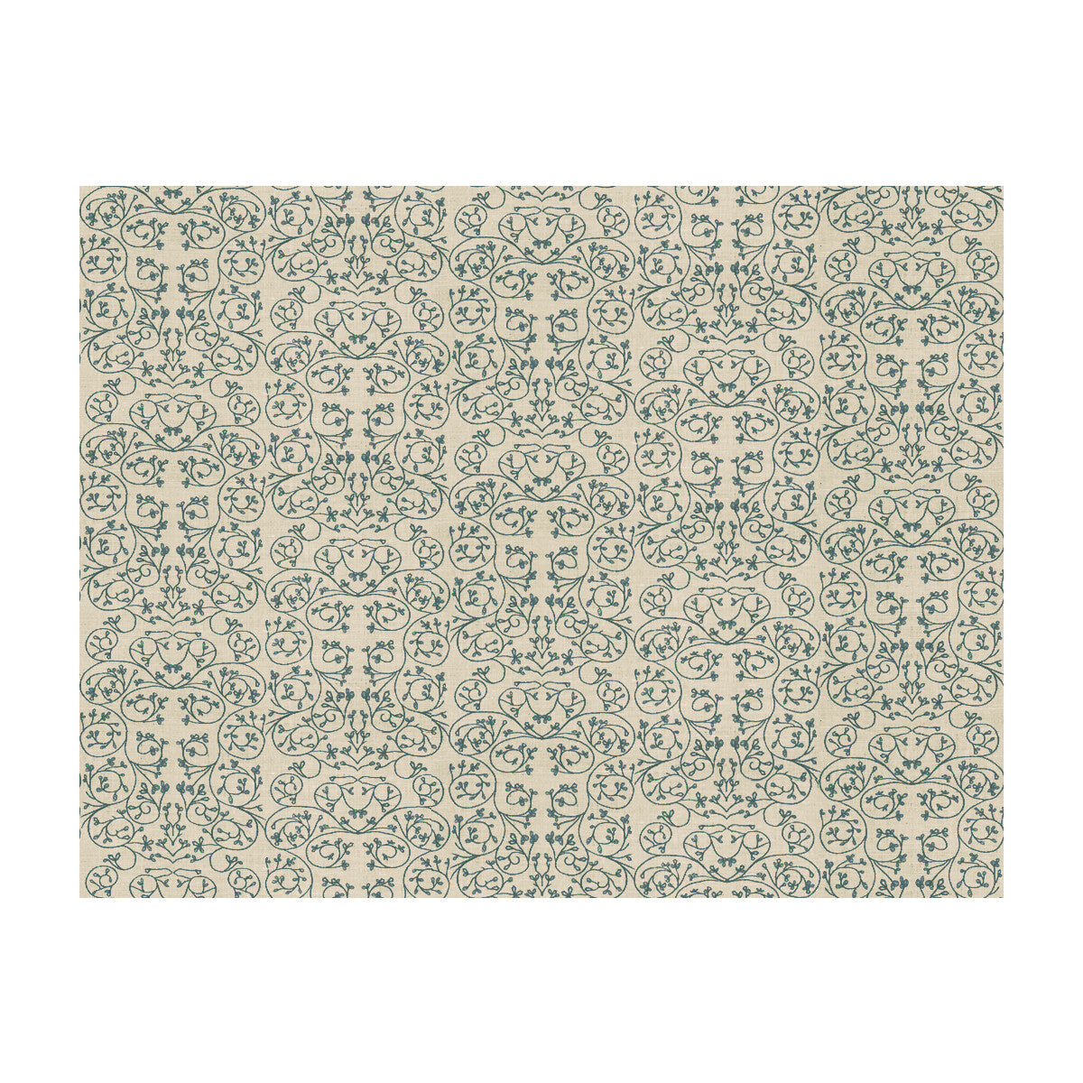 Garden fabric in cornflower color - pattern GWF-3511.5.0 - by Lee Jofa Modern in the Allegra Hicks Garden collection