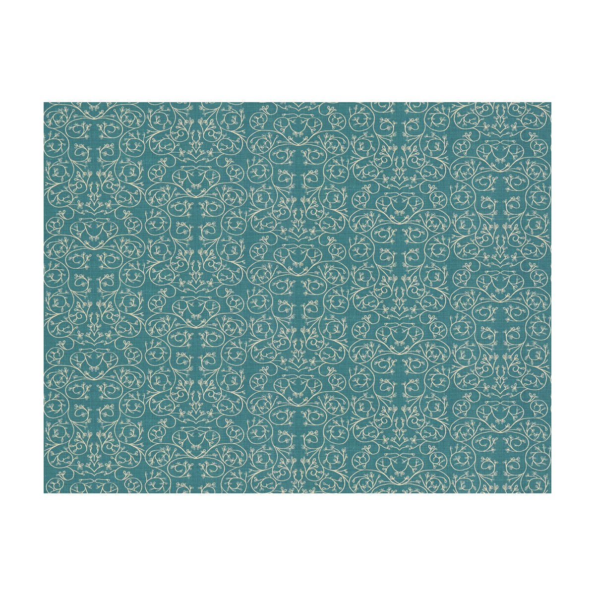 Garden Reverse fabric in cornflower color - pattern GWF-3512.5.0 - by Lee Jofa Modern in the Allegra Hicks Garden collection
