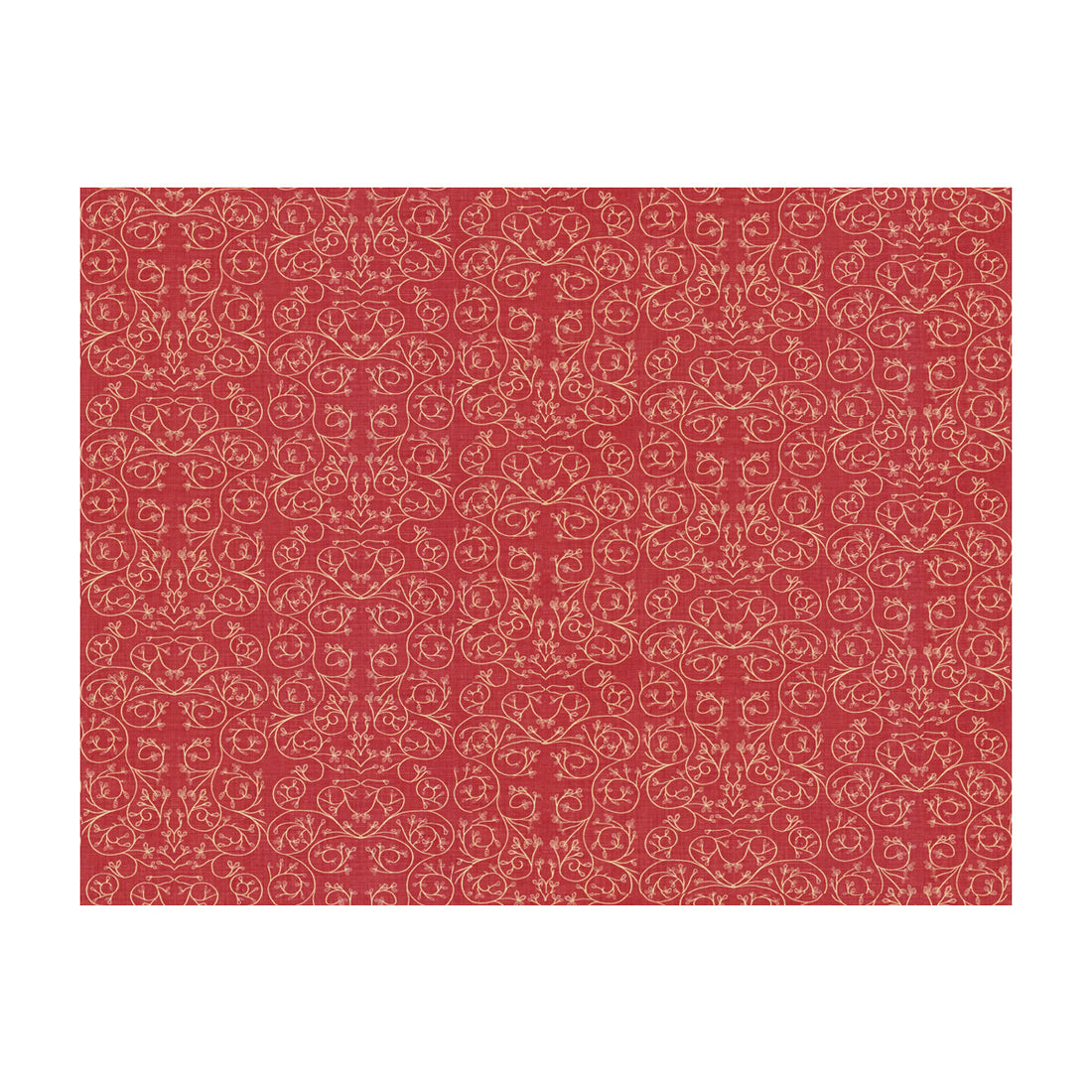 Garden Reverse fabric in cerise color - pattern GWF-3512.7.0 - by Lee Jofa Modern in the Allegra Hicks Garden collection