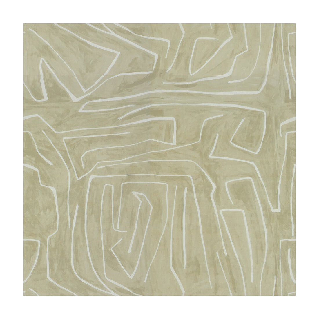 Graffito fabric in beige/ivory color - pattern GWF-3530.16.0 - by Lee Jofa Modern in the Kelly Wearstler III collection