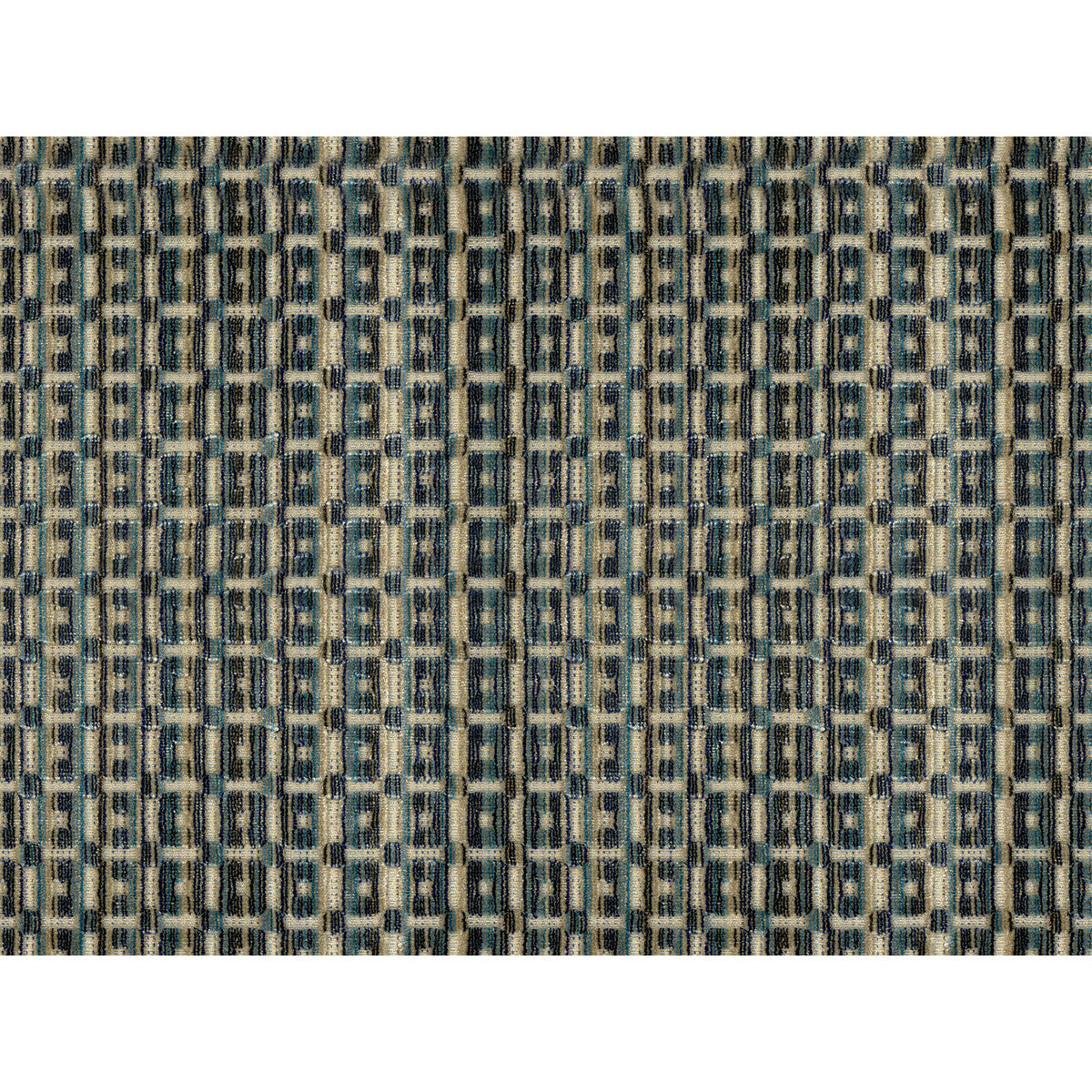 Menger Velvet fabric in sapphire color - pattern GWF-3703.515.0 - by Lee Jofa Modern in the Prism collection