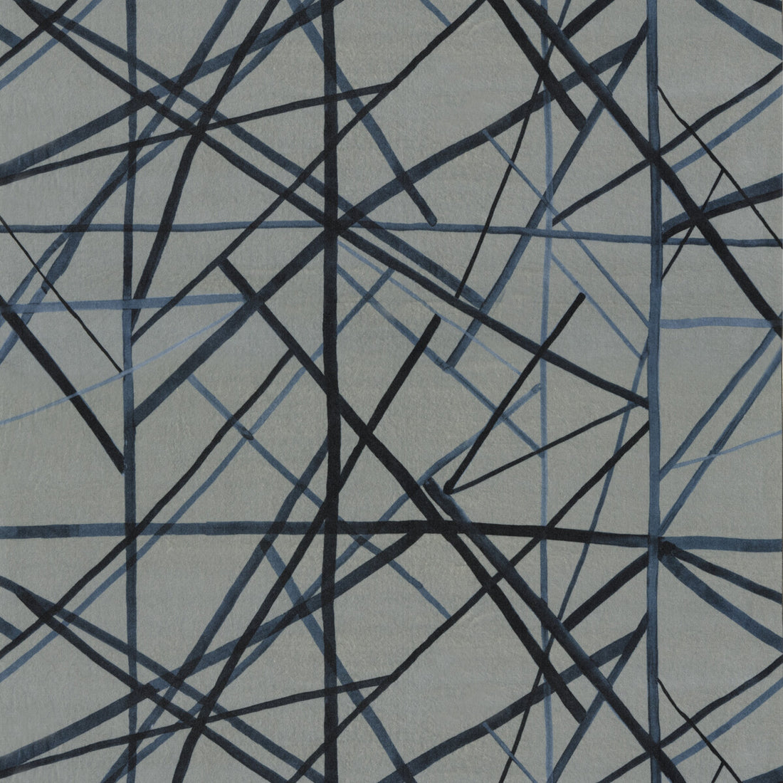 Channels Velvet fabric in slate/blue color - pattern GWF-3731.155.0 - by Lee Jofa Modern in the Kelly Wearstler IV collection