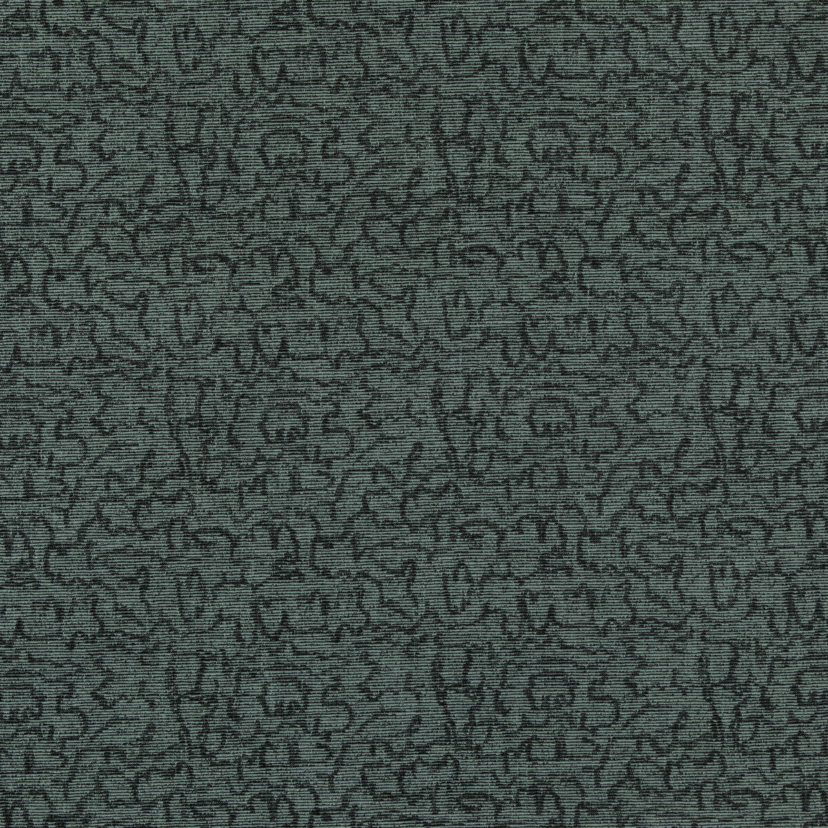 Crescendo fabric in lagoon/ebony color - pattern GWF-3734.538.0 - by Lee Jofa Modern in the Kelly Wearstler IV collection