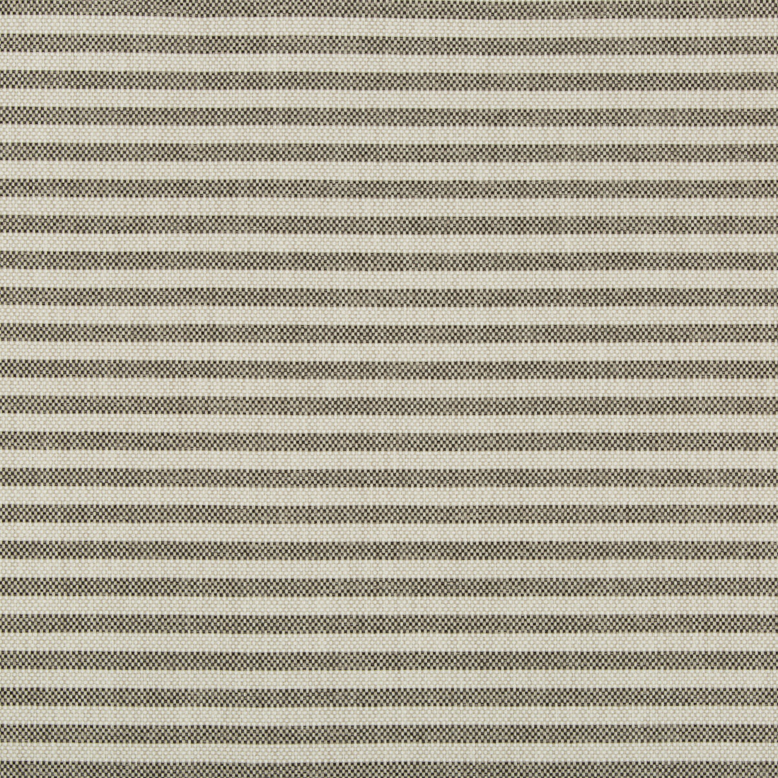 Rayas Stripe fabric in soot color - pattern GWF-3745.168.0 - by Lee Jofa Modern in the Kw Terra Firma II Indoor Outdoor collection