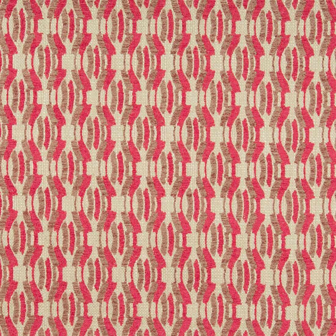 Agate Weave fabric in cerise color - pattern GWF-3748.19.0 - by Lee Jofa Modern in the Gems collection