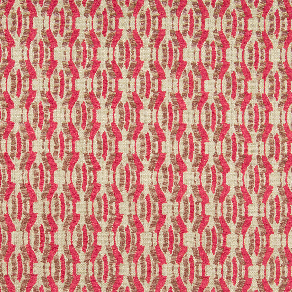 Agate Weave fabric in cerise color - pattern GWF-3748.19.0 - by Lee Jofa Modern in the Gems collection