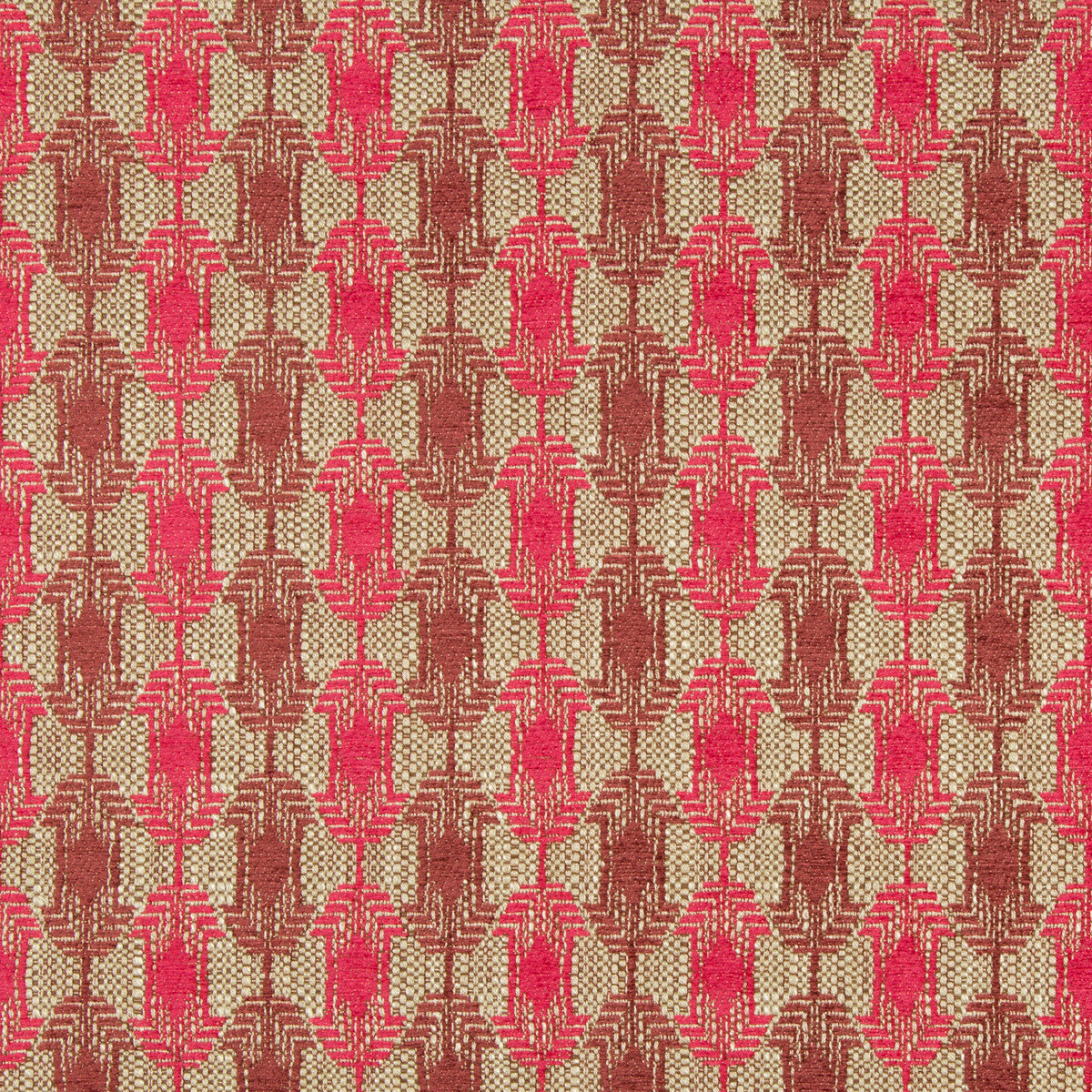 Quartz Weave fabric in cerise color - pattern GWF-3751.19.0 - by Lee Jofa Modern in the Gems collection