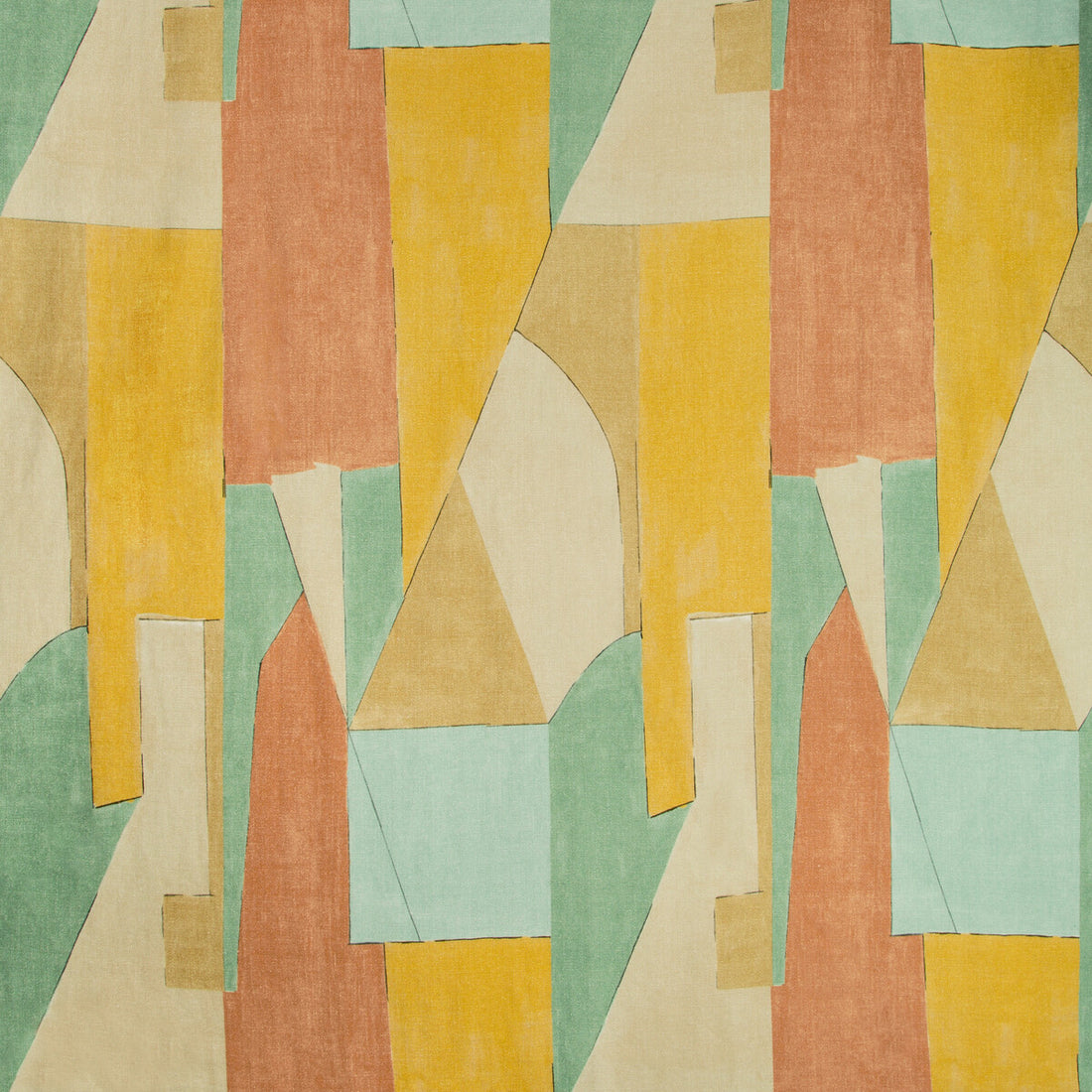 District fabric in tawny color - pattern GWF-3752.134.0 - by Lee Jofa Modern in the Kelly Wearstler V collection